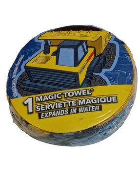 Tonka Magic Towel Washcloth 11.5 X 11.5 In 100% Cotton Siku17750D Blue